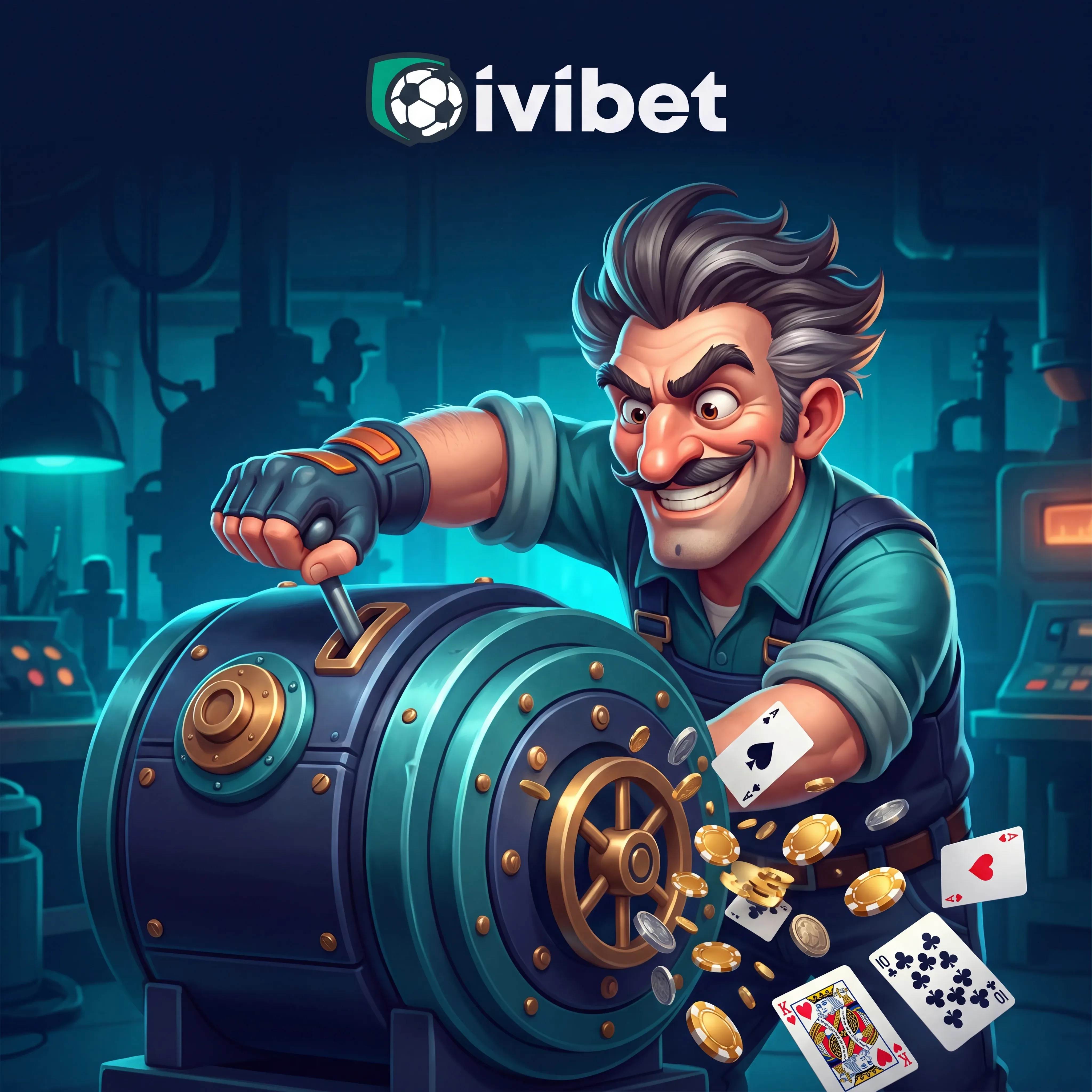IviBet vault breaker artwork